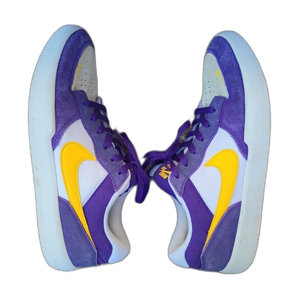 Nike SB Force 58 Yellow Purple Amarillo White DV5477-500 - Picture 2 of 11